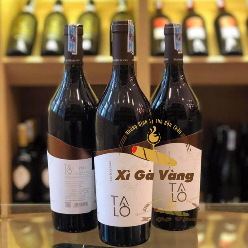 Sản phẩm mang trong mình hương vị đặc trưng của giống nho đen Negroamaro